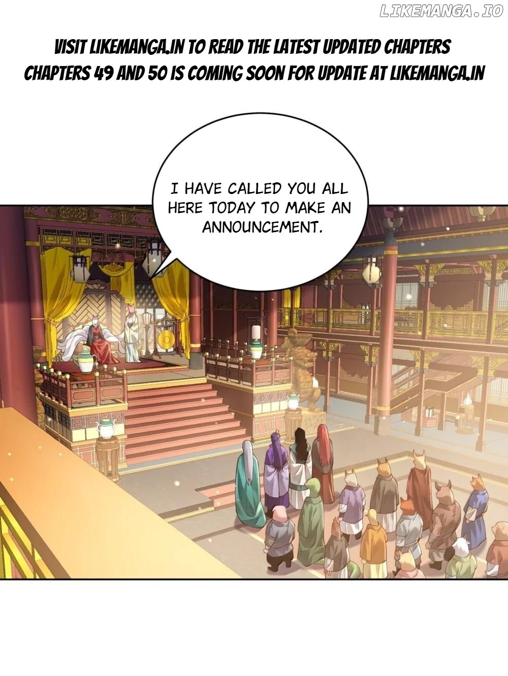 It’s Just Fortune-Telling. How Did the Nine-Tailed Demon Emperor Become My Wife? Chapter 48 - page 1